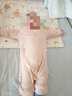 童泰四季1-18月嬰兒衣服側(cè)開(kāi)連體衣TS21J222  藍(lán)色 80cm 曬單實(shí)拍圖