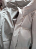 鴨鴨（YAYA）【王一博同款】羽絨服男2024冬季新款短款時(shí)尚雙面穿面包服外套HY 米杏色 180/96A(XL) 曬單實(shí)拍圖