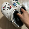 crocs卡駱馳秋冬新品經(jīng)典暖棉兒童洞洞鞋居家輕便耐磨/207009/207010 白/灰-10M 34 (205mm) 曬單實(shí)拍圖