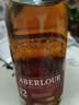 亞伯樂(lè )（Aberlour）12年 雙桶 蘇格蘭單一麥芽威士忌 700ml 40度 裸瓶裝 進(jìn)口洋酒 曬單實(shí)拍圖