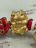 六桂福珠寶七夕黃金轉運珠 好運龍 3D硬金轉運珠生肖龍手飾SD0700436 1.05g 曬單實拍圖