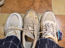 匹克（PEAK）態(tài)極女鞋休閑鞋2026春夏新款復古老爹鞋子女輕便軟底旅游鞋運動(dòng)鞋 帆布白 36 曬單實(shí)拍圖