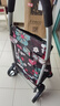 致麗生活（Finecci）購物買(mǎi)菜小拉車(chē)鋁合金便攜折疊拖車(chē)充氣輪小推車(chē)超市拖車(chē)取快遞車(chē) 五葉輪-單車(chē)架-加底板 曬單實(shí)拍圖