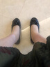 恩若凡女士船鞋平跟平底瓢鞋季軟皮鞋軟底單鞋女皮鞋超軟舒適百搭 2103黑色普通版 37 曬單實拍圖