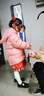 moimoln小云朵童裝冬季兒童羽絨服男女寶寶中小童純色舒適連帽輕薄90鴨絨 粉色 110 曬單實拍圖