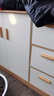 巷予斗柜臥室靠墻儲物柜房間床尾收納柜客廳簡(jiǎn)約現代抽屜柜五斗柜 【實(shí)木顆粒板】田園色100*36*80cm 曬單實(shí)拍圖