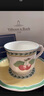 德國(guó)唯寶（Villeroy&Boch）【送禮推薦】法式花園系列 進(jìn)口茶杯碟精致下午茶禮盒 茶具套裝 茶杯碟 130ml 曬單實(shí)拍圖