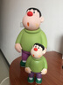 全球星哆啦A夢胖虎大雄公仔手辦卡通動漫模型車載玩偶擺件男女生日禮物 小小胖虎【高約11cm、彩盒包裝】 曬單實拍圖