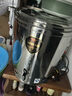 廚仕博電熱蒸煮桶開(kāi)水桶商用 三層防燙不銹鋼燒水保溫桶大容量加熱湯煮茶水月子涼茶桶電燒水桶 50L有龍頭(標配版)【全304鋼底】 曬單實(shí)拍圖
