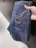 浩術(shù)牛仔短褲男士夏季薄款冰絲2025新款潮牌寬松直筒5分休閑五分中褲 K767藍灰【主圖款】 30 曬單實(shí)拍圖