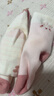 喜得瑞（xiderui）寶寶襪子秋冬加厚毛圈棉襪嬰兒春秋中筒襪女孩女童可愛短襪 開心兔子【常規(guī)款】 5雙 均碼 M（建議腳長(zhǎng)12-14CM）1-3歲 曬單實(shí)拍圖