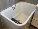 碧瀾深泡小浴缸小戶(hù)型定制家用坐式獨立一體日式迷你亞克力可移動(dòng)0.8m 右裙邊浴缸 1.1m 曬單實(shí)拍圖