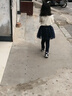 NICKYBABY女童打底褲春秋2025新款春季兒童褲裙假兩件褲子秋冬加絨裙褲春裝 2106藍(lán)色【春秋款】左一 140 cm 曬單實(shí)拍圖