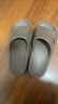 樸西踩屎感夏季涼拖鞋女eva厚底居家用室內外穿情侶軟彈浴室防滑拖鞋 橡木棕【日系MUJI風(fēng)百搭】 40-41 曬單實(shí)拍圖