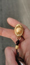 山迪貔貅金鑰匙金元寶掛件十二生肖轉(zhuǎn)轉(zhuǎn)汽車鑰匙扣招財掛件黃銅百福缸 元寶轉(zhuǎn)轉(zhuǎn)（羊）+貔貅繩 曬單實(shí)拍圖
