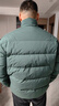 Gap男女裝刺繡logo小立領(lǐng)防風(fēng)羽絨服純色外套678656 綠色 XL (180/100A) 亞洲尺碼 曬單實(shí)拍圖