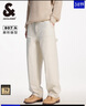 杰克·瓊斯（JACK&JONES）百搭潮流工裝貼布雙側(cè)插袋廓形褲子時(shí)尚舒適牛仔褲男裝 225132058 A06清新白 常規(guī) 33 180 W33/L32 曬單實(shí)拍圖