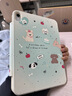 MOROCK【2025新款】iPad保護套air7/6適用蘋(píng)果平板帶筆槽防彎亞克力全包可旋轉可拆分后殼磁吸分離硬殼 【萌寵圖鑒】 2025/2024版Pro(11英寸) 曬單實(shí)拍圖