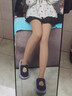 浪莎光腿神器女秋冬裸感加絨假透肉絲襪空姐灰一體透膚褲連褲襪打底褲 膚連（非假透肉） 2條 L 80g(加大130到160斤)15~28度 曬單實(shí)拍圖