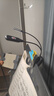美妙斯（Meideal）充電譜架燈LED樂譜燈吉他樂器USB夾式譜臺燈可調(diào)節(jié)鋼琴燈練琴專用 黑色雙桿10燈充電款 曬單實拍圖