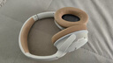 魔律 適用于BOSE QC15 QC25 QC35 SoundLink2耳機(jī)海綿套耳棉皮套耳機(jī)罩羊皮 【羊皮】杏色耳套配藍(lán)色墊綿 曬單實(shí)拍圖
