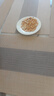 飛洛星餐桌墊輕奢風(fēng)新中式餐墊隔熱感西餐布墊中國風(fēng)防水餐具墊定制 米色8片裝 曬單實(shí)拍圖