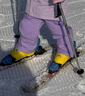 RAWRWAR戶(hù)外滑雪男童女童背帶滑雪褲 635  紫色 120  曬單實(shí)拍圖
