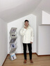 Calvin KleinJeans防風(fēng)防水沖鋒衣25男女戶外登山徒步ck三防夾克外套J400486 YBI-牛乳白 M 曬單實(shí)拍圖