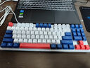 宏碁機械手感有線(xiàn)87配列鍵盤(pán)三拼色鍵帽多鍵無(wú)沖游戲發(fā)光臺式電腦筆記本通用USB接口 89鍵/帶數字區/彩虹光【白藍紅】 曬單實(shí)拍圖