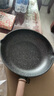 蘇泊爾不粘煎鍋平底早餐煎盤(pán)麥飯石色牛排鍋耐磨少油煙電磁爐燃氣灶通用 酷石二代適合2-4人口徑 28cm 曬單實(shí)拍圖
