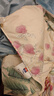 富安娜白鵝絨羽絨被子冬季加厚被 雙人70鵝絨1200g填充 230*229cm 黃色 曬單實(shí)拍圖