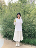 GENIOLAMODE圓領(lǐng)t恤男春季內(nèi)搭長袖上衣純棉基礎(chǔ)百搭休閑男士打底衫 白色(自由筆尖胸標(biāo)) L /175 曬單實拍圖