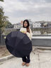 24骨自動雨傘晴雨兩用耐用男女士防曬暴雨防紫外線旋轉(zhuǎn)大號多功能 24骨自動雨傘/晴雨兩用-星夜黑 曬單實拍圖