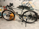 飛鴿（FLYING PIGEON）公路自行車(chē)700C跑車(chē)成人男女青少年大中小學(xué)生車(chē)競速騎行單車(chē) 超越鋁架-公路把-鈦銀色 27速藍圖變速 曬單實(shí)拍圖