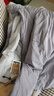 灰殼棉服女美利奴羊毛填充保暖棉衣戶外美麗諾防風(fēng)外套上衣連帽秋冬 紫色 S -推薦體重80-100斤 曬單實(shí)拍圖