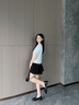 康莉蝴蝶結(jié)樂福鞋女英倫風(fēng)2025年春季新款粗跟圓頭復(fù)古一腳蹬單鞋 黑色 37 (235mm) 曬單實拍圖
