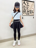 優(yōu)優(yōu)1點(diǎn)（Yoyo one）女童運(yùn)動裙褲假兩件舞蹈褲裙春秋款網(wǎng)球裙兒童打底鯊魚褲大童褲子 2165黑色（短裙款） 140 140cm 曬單實(shí)拍圖