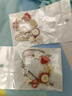 少女心蘋果手鏈樂(lè)園可愛(ài)童趣圣誕節(jié)百搭情侶閨蜜手繩學(xué)生畢業(yè)禮物 【2條組合價(jià)】米色1+咖色1 曬單實(shí)拍圖