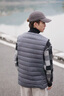 波司登（BOSIDENG）25年新款輕薄羽絨服男90絨V領(lǐng)防風(fēng)輕盈保暖內(nèi)搭馬甲B250130001 幻影灰8243-格雷系 M 175/96A 體重約130-140斤 曬單實(shí)拍圖