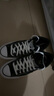 匡威（Converse）ALL star 經(jīng)典休閑鞋情侶鞋中幫帆布鞋男女鞋學(xué)生運動鞋加厚款 A00811C 黑色 42 /8.5 曬單實拍圖