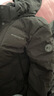 波司登（BOSIDENG）【反季】冬季羽絨服鵝絨男款短款連帽新國標90絨商場同款寬松外套 【店長推薦】黑色8056 XL 185/104A 體重約160-180斤 曬單實拍圖