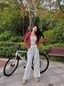 棉致冰絲奶芙山本褲子女夏季2025新款寬松薄款垂感休閑小個子闊腿 白色【145高品質(zhì)17.5】 L 100-115斤 曬單實拍圖