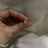 曼卡龍黃金耳釘小王子玫瑰足金耳飾5G計價(jià)霞光金送女友禮物 足金-按照實(shí)際克重多退少補 1.63g 曬單實(shí)拍圖