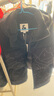 杰克·瓊斯（JACK&JONES）灰鴨絨連帽羽絨服外套字母鋼印通勤日常男裝224412009 E40黑色 M 曬單實拍圖