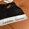 Calvin Klein內(nèi)衣【七夕禮盒明星同款摩登引力帶】女ck輕運動美背文胸QF3785AD 001-太空黑 S 推薦70A-75A 曬單實拍圖