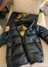 高梵黑金鵝絨服先鋒4.0五格羽絨服2024新款男女同款短款冬季外套 黑色 3XL 曬單實拍圖