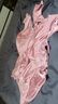 莫代爾睡衣女冰絲睡衣夏季輕奢短袖長(cháng)褲家居服夏天薄款仿真絲睡衣套裝 豆沙粉色 M (160) 曬單實(shí)拍圖