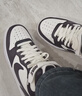 NIKE 耐克童鞋 COURT BOROUGH MID 男女童中幫魔術(shù)貼兒童運(yùn)動(dòng)休閑板鞋 曬單實(shí)拍圖