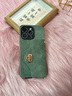 葵也斜挎卡包適用蘋(píng)果16promax手機(jī)殼全包防摔iPhone15輕奢女14高端13 蒼嶺綠卡包殼+手繩+斜挎鏈繩 蘋(píng)果16pro 曬單實(shí)拍圖