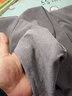 真維斯（Jeanswest）高領(lǐng)長(cháng)袖T恤肥仔可穿加大碼寬松秋衣學(xué)生簡(jiǎn)約純色打底衫保暖親膚 深灰 常規 4XL(體重200斤-220斤) 曬單實(shí)拍圖